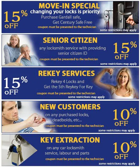 Palatine Locksmith Store, Palatine, IL 847-462-7004 - coupon13-set-five